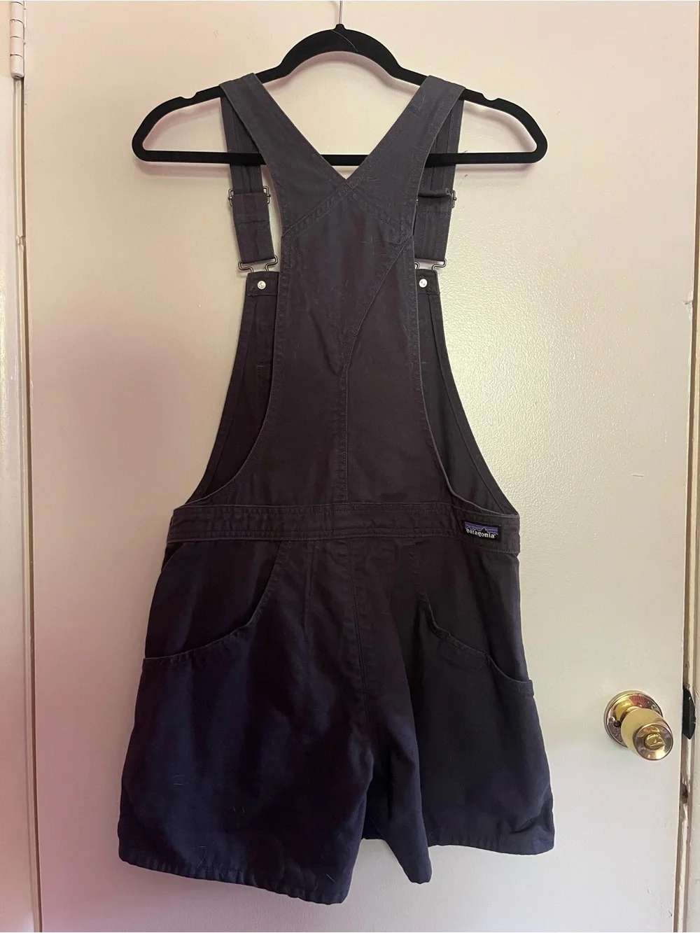 Patagonia Charcoal Short Overalls Romper